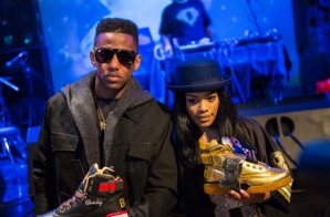 Fabolous And Teyana Taylor Celebrate The Release Of The Ewing Fame & War Project Sneakers At SOB’s!