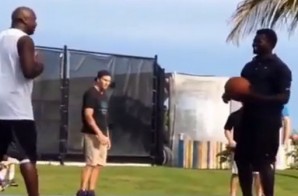 Best Of The Best: Michael Jordan & Tom Brady Play A Game Of Basketball In The Bahamas (Video)