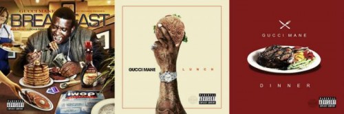 Gucci Mane Releases Three New Albums ‘breakfast ‘lunch And ‘dinner Home Of Hip Hop Videos 9231