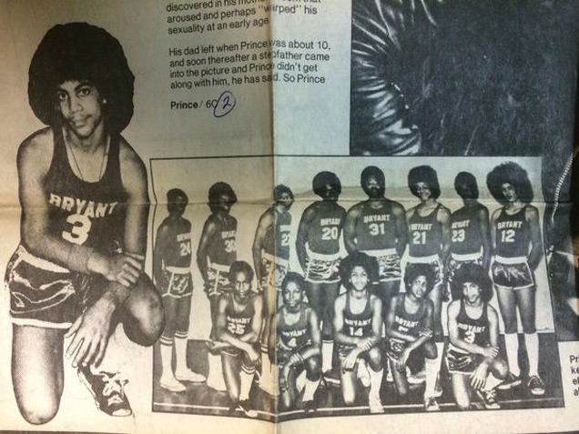 image Prince As A Middle-School Basketball Player (Video)  