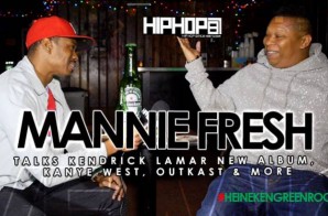 Mannie Fresh Talks Kendrick Lamar New Album, Kanye West, Outkast & More (Video)