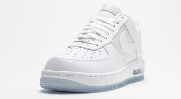 air force 1 with clear sole