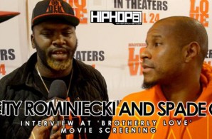 Spade-O & City Rominiecki At ‘Brotherly Love’ Movie Screening in Philadelphia (3/31/15) (Video)