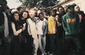 On Set Of Kendrick Lamar’s ‘Alright’ Video