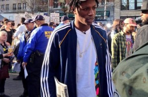 Joey Bada$$ & Pro Era Join Freddie Gray Protests In NYC