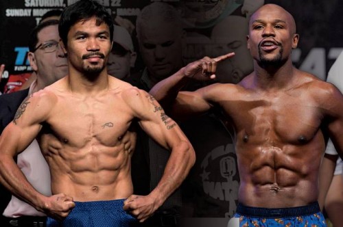Pacquiao-vs-Mayweather-500x332 Mayweather vs Pacquiao Weigh-In (Live Stream) (Video)  