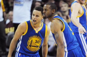 Andre Iguodala & Stephen Curry Tie The Warriors vs. Cavaliers 2015 NBA Finals At (2-2) (Video)
