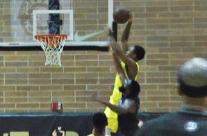 DeMar DeRozan Completes A Nice Dunk Over James Harden In The Drew League Championship Game (Video)