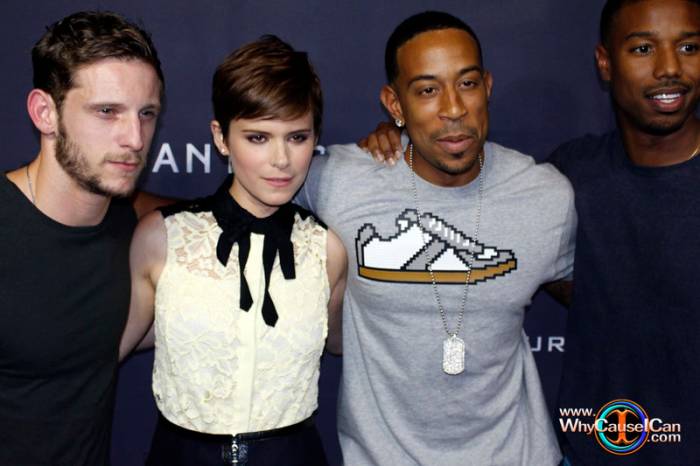 luda Michael B. Jordan, Kate Mara, Jamie Bell Attend The Private "Fantastic Four" Movie Premiere In Atlanta (Photos)  
