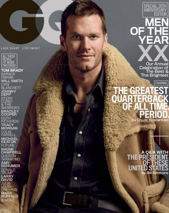 Brady Barack Obama & Tom Brady Cover GQ Magazine "Men Of The Year" Edition (Photos)  