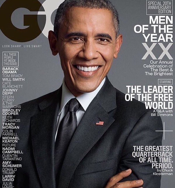 Obama_ Barack Obama & Tom Brady Cover GQ Magazine "Men Of The Year" Edition (Photos)  