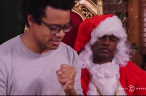 Cam’Ron Plays Office Santa Claus On The Nightly Show (Video)