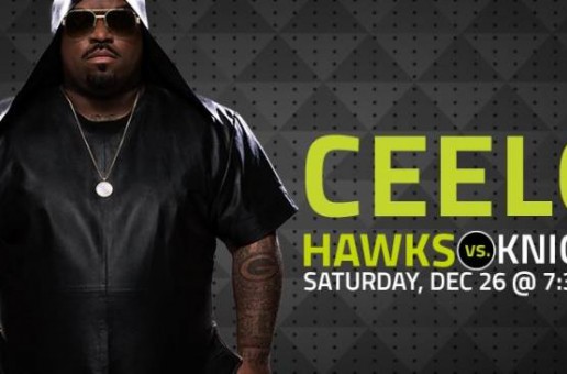 CeeLo Green Set To Rock Philips Arena Tonight As The Hawks Face Melo, Porzingus & The New York Knicks