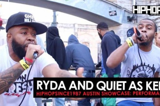 Ryda and Quiet As Kept Perform “Keep It 100”, “Down” & “Different Lane” At The 2016 Austin HHS1987 Showcase (Video)