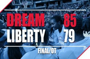 The Atlanta Dream Are Currently (3-1) After A Big Overtime Victory Against The New York Liberty