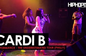 Cardi B Performance in Philly The “Underestimated” Tour. (HHS1987 Exclusive)