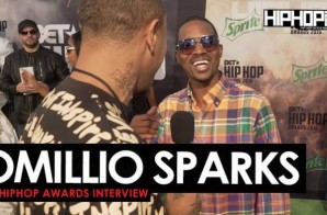 Omillio Sparks Talks the State Property 2016 BET Cypher & More on the 2016 BET Hip Hop Awards Green Carpet with HHS1987 (Video)