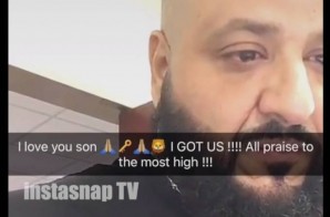 DJ Khaled Introduces His Son To The World On Snapchat! (Video)