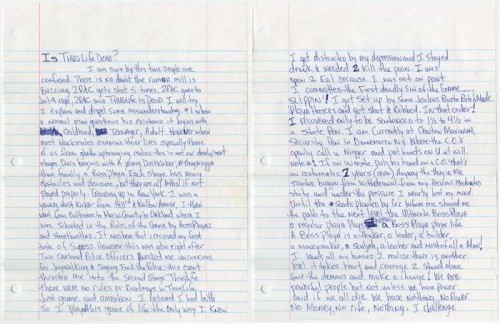 tupac_essay-500x324 Own A Piece Of Hip Hop History As Rare Tupac Memorabilia Goes Up For Auction!  