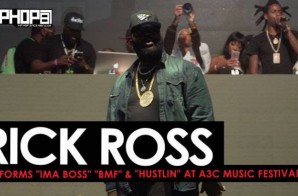 Rick Ross Performs “Ima Boss” “BMF” & “Hustlin” at the 2016 A3C Music Festival (Video) (Shot by Brian Da Director)