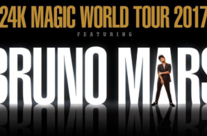 Bruno Mars Announces 24K Magic World Tour!