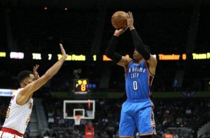 Chasing History: OKC Thunder Star Russell Westbrook Gets His 6th Straight Triple-Double In a Win vs. the Hawks (Video)