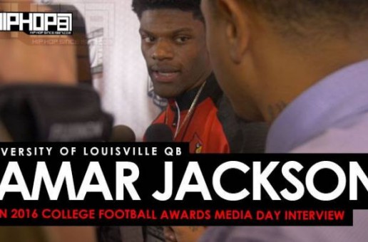 University of Louisville QB Lamar Jackson Talks Comparisons To Michael Vick, His Love For EA Sports Madden Football, Possibly Winning the Heisman Trophy, Facing LSU & More at ESPN’s 2016 College Football Awards Media Day (Video)