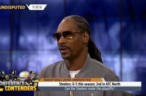 Snoop Dogg Talks Colin Kaepernick, The Los Angeles Lakers, The Pittsburgh Steelers & More on Undisputed (Video)