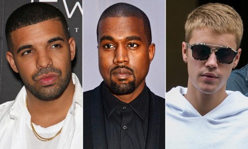 drake-kanye-west-justin-bieber-500x301 Looks like Drake, Kanye West & Justin Bieber Won’t Be Attending The Grammys!  