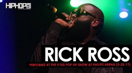 Rick-Ross-500x279 Rick Ross Performs at the V103 Pop-Up Show at Philips Arena (3-25-17) (Video)  
