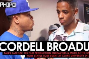 Cordell Broadus Talks Safe Sex, His Film Production Endeavors & More at the Know Your Status Tour Event at Clark University (4-2-17)