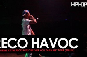 Reco Havoc Performs at The Rick Ross “Rather You Than Me” Tour (Philly)