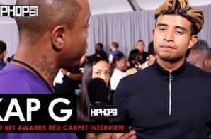 Kap G Talks His Upcoming “Super Jefe” Tour, Making the 2017 XXL Freshman List, His Future 2017 Endeavors & More on the 2017 BET Awards Red Carpet with HHS1987 (Video)