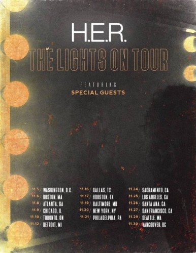 her-386x500 H.E.R. Announces The 'Lights On Tour'  