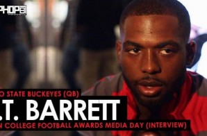 Ohio State Buckeyes (QB) J.T. Barrett Talks The Cotton Bowl, Facing USC, Playing On Sundays in the NFL, Ohio State Football & More (Video)