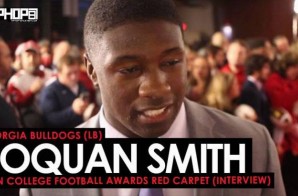 Georgia Bulldogs (LB) Roquan Smith Talks Winning the SEC, the Rose Bowl, Kirby Smart, Todd Gurley & More at the ESPN College Football Awards Red Carpet (Video)