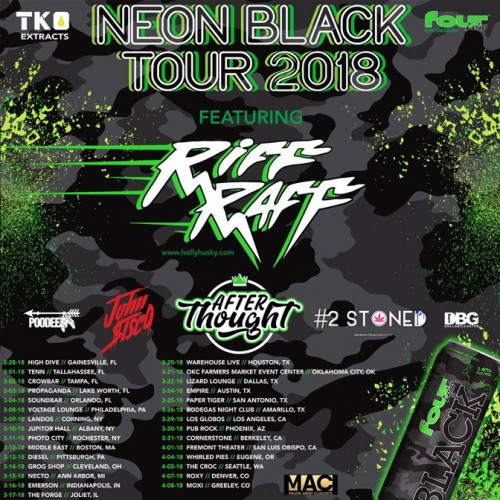 neon-black-tour-2018-500x500 DJ Afterthought - Long Night Ft. Wiz Khalifa, Mozzy & Gary Clark Jr.  