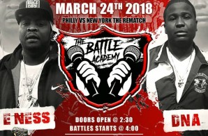 The Battle Academy Presents: E.Ness Vs. DNA (Ticket Link)