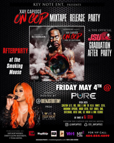 unnamed-1-1-400x500 Xay Capisce Is Preparing For His 'On God' Mixtape Release Party On May 4th (Hosted by LHH Atlanta Star Just Brittany)  