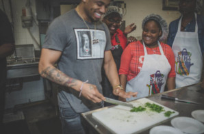 Mack Wilds Chops It Up At 4th Annual Yo Stay Hungry Biggie Day Culinary Competition!