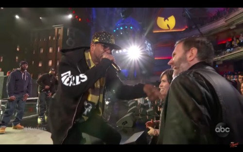 Screen-Shot-2018-10-21-at-10.11.28-AM-500x313 Wu-Tang Clan Perform “Proteck Ya Neck” x “C.R.E.A.M.” on Jimmy Kimmel Live! (Video)  