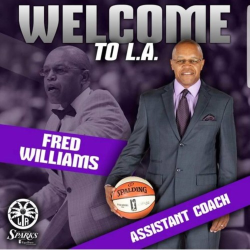 Fred-Williams-LA-500x500 The Los Angeles Sparks Have Hired Latricia Trammell & Fred Williams as Assistant Coaches  