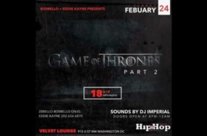 20Bello / Eddie Kayne presents the Game of Thrones concert recap feat on HipHop since 1987