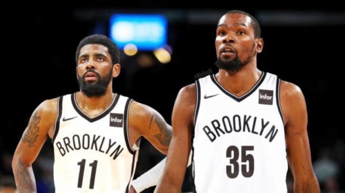 DurantIrving-500x281 Brooklyn's Finest: Kevin Durant, Kyrie Irving & De'Andre Jordan Are All Signing With The Brooklyn Nets 