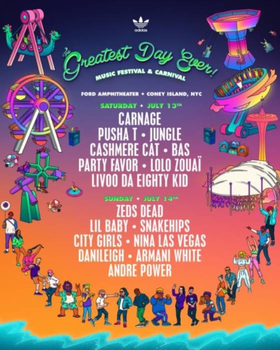 GDE-2019-WEBSITE-4X5-400x500 Pusha T, Lil Baby, City Girls, DaniLeigh & More to Headline The Greatest Day Ever’s 2-Day Festival in Brooklyn  