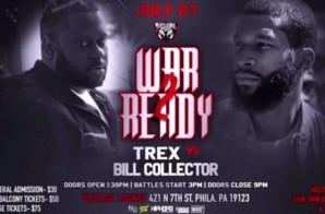 T-REX VS BILL COLLECTOR #WarReady2 TRAILER 7/27