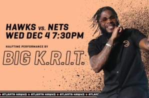 Southern Hip Hop Star Big K.R.I.T. Is Next Up To Headline Atlanta Hawks Peachtree Night on Dec. 4 vs. the Brooklyn Nets