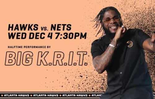 Live From The Underground: Big K.R.I.T Will Perform Tonight at Halftime of the Brooklyn Nets vs. Atlanta Hawks Matchup