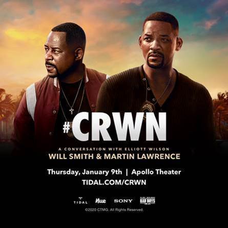 image002-1 Will Smith & Martin Lawrence To Discuss "Bad Boys For Life" For TIDAL’s CRWN Interview (NYC) 