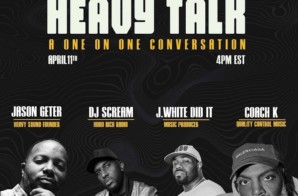 Music Industry Vet Jason Geter Taps Coach K, DJ Scream & J. White Did It For The Launch of His Heavy Talk Conversation Series